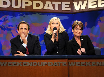 Sarah Palin, Amy Poehler, Seth Meyers, Saturday Night Live Sarah Palin, Amy Poehler, Seth Meyers, Saturday Night Live